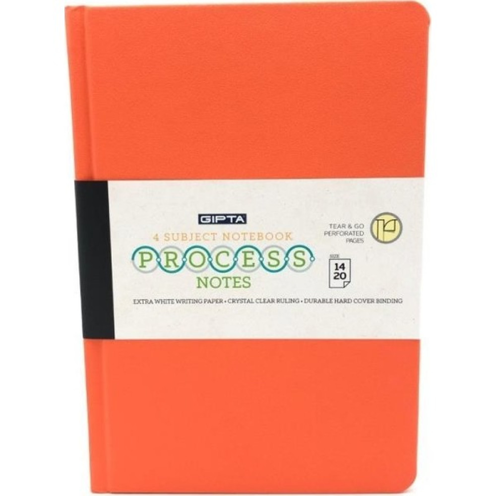 Gıpta 4616 Process Çizgisiz 160 Yaprak Defter 14 x 20 cm Turuncu Not Defteri & Bloknot Fiyatı