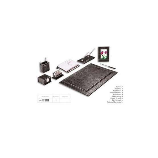 Gıpta 7129 Siyah 9 Parça Desktop Sümen Takımı