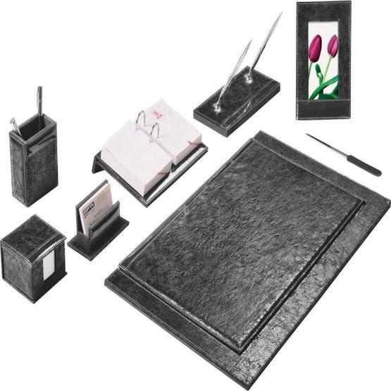 Gıpta 7129 Siyah 9 Parça Desktop Sümen Takımı