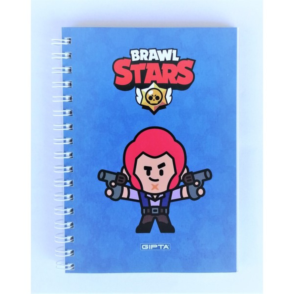 Gıpta A6 Brawl Stars Çizgili Colt Karakteri Not Defteri Spiralli Defter Fiyatı