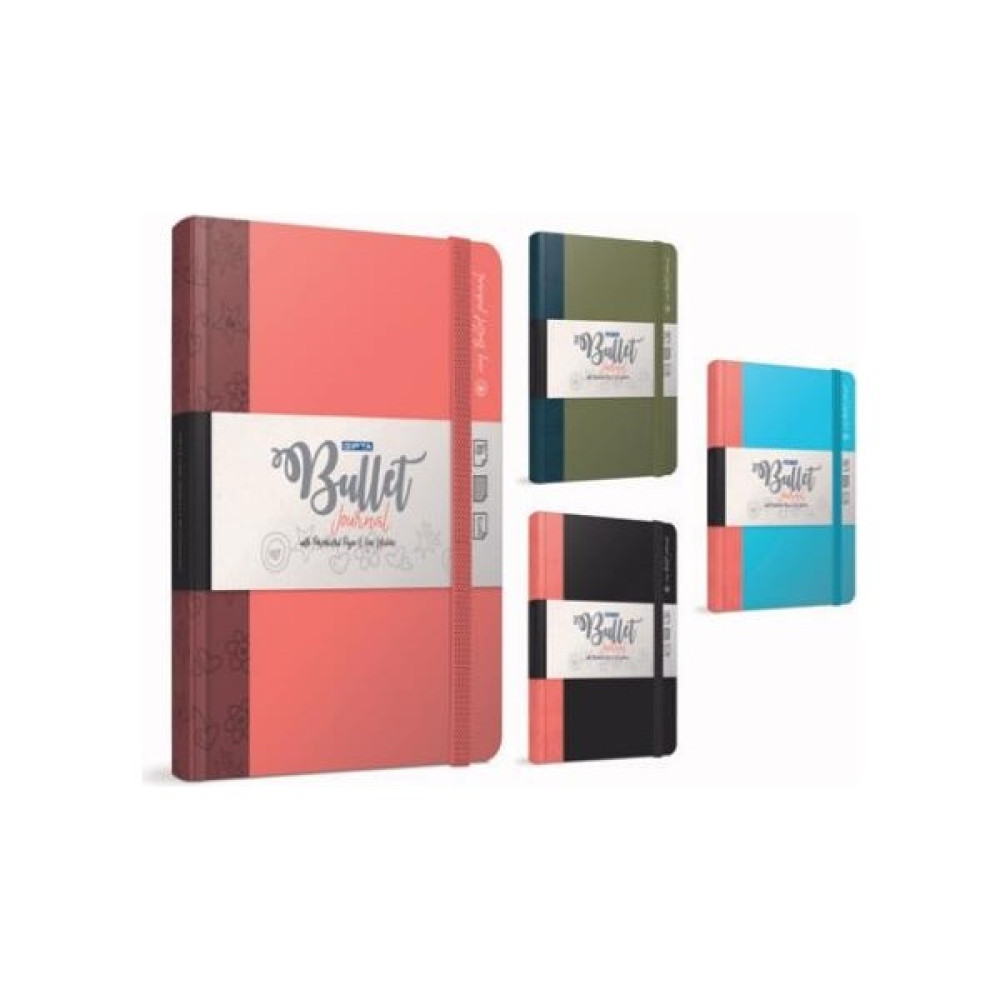 Gıpta Bullet Ip Dikişli Sert Kapak 17X24 cm 168 Yaprak Noktalı Defter Oto Boyaları Fiyatı