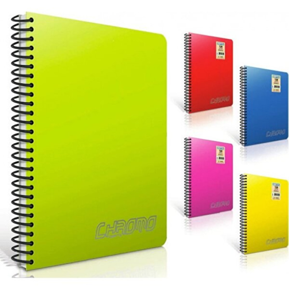 Gıpta Chromo 80 Yaprak A5 Çizgisiz Spiralli Defter Spiralli Defter Fiyatı