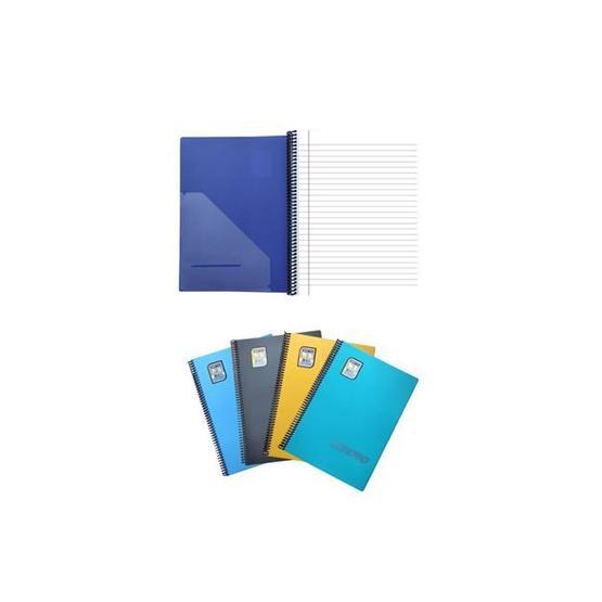 Gıpta Chromo A4 60yp Spiralli PP Kapak Çizgili Defter