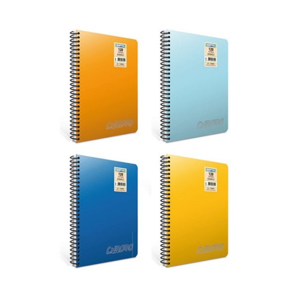 Gıpta Chromo Spiralli PP Kapak Defter A4 Çizgili 40yp 1976 Spiralli Defter Fiyatı