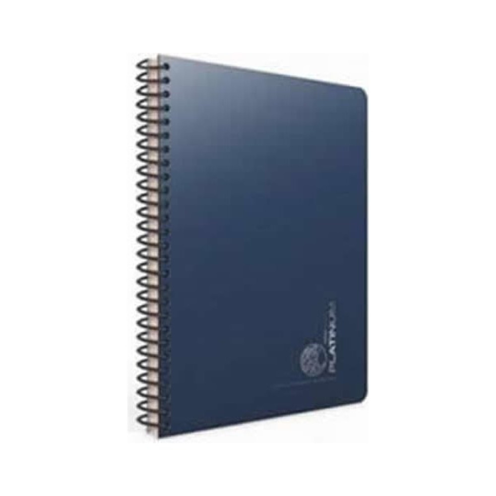 Gıpta Platinum Çizgli Spiralli Plastik Kapaklı Defter 17 x 24 cm 100 Yaprak Spiralli Defter Fiyatı