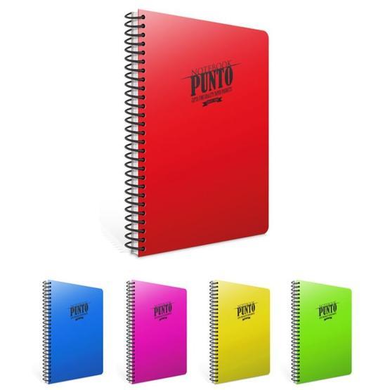 Gıpta Punto A4 120 Yaprak Kareli Plastik Kapak Spiralli Defter