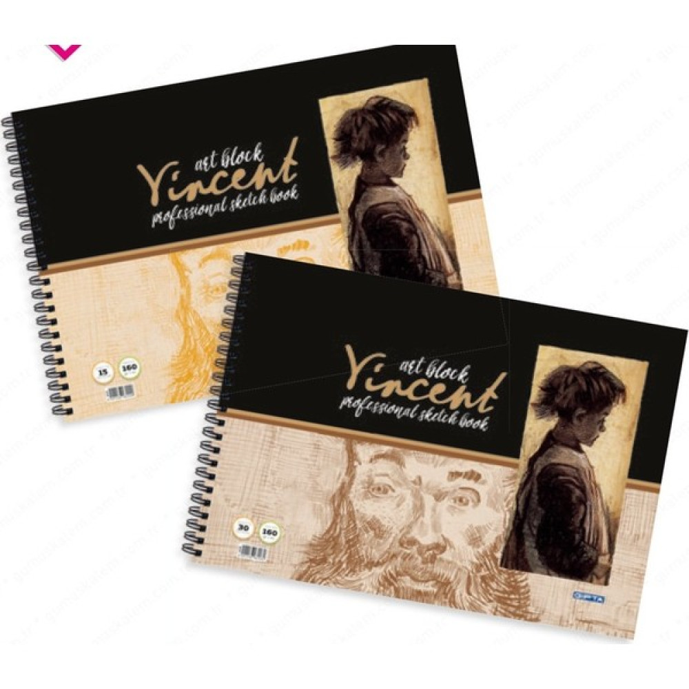 Gıpta Vıncent 35 X 50 160Gr 15 Yaprak Sp Resim Defteri Resim Defteri Fiyatı