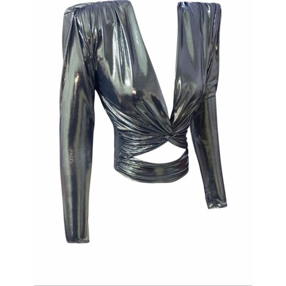 Gira Düğümlü Bant Detaylı Crop Top Bluz Fiyatı