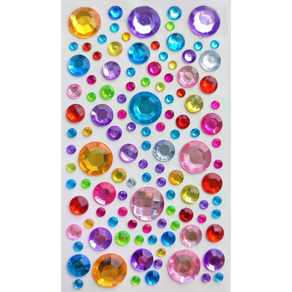 Giraffe Sticker Taş Sticker Renkli Yuvarlak Yapışkanlı Saç , Yüz Ve Tırnak Taşı Işıltılı Parlak - Yuvarlak Motif Diğer Fiyatı