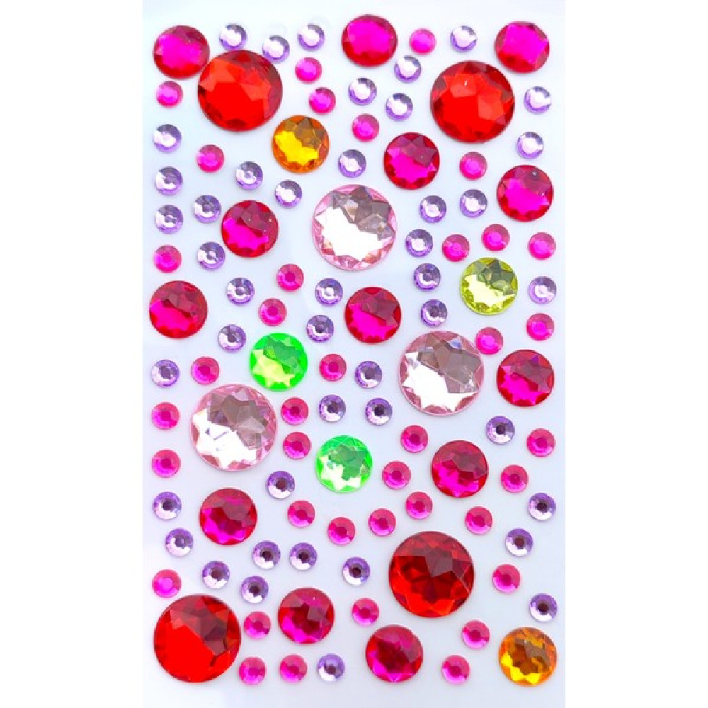 Giraffe Yuvarlak Taş Sticker Yapışkanlı Saç, Yüz, Tırnak ve Süs Taşı Işıltılı Parlak - Yuvarlak Motif - Pembe - Mavi - Mor Toka, Taç & Saç Bandı Fiyatı