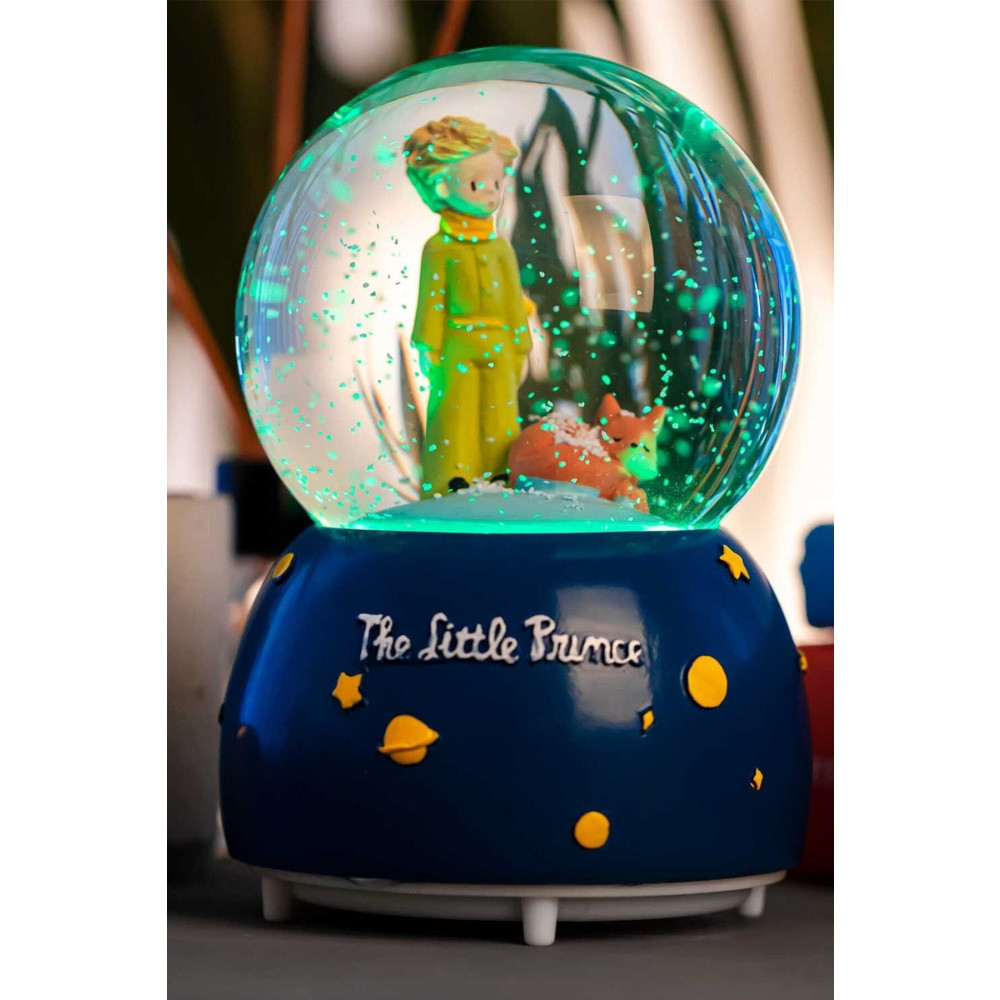 GiralStore The Little Prince Küçük Prens Müzikli Işıklı Otomatik Kar Tanesi Püskürtmeli Büyük Boy Kar Küresi Hediyelik Eşya Fiyatı