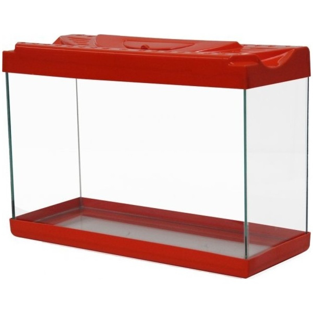 Girist Pet Renkli Kapak Mini Akvaryum 35 cm Kırmızı Evcil Hayvan Ürünleri Fiyatı