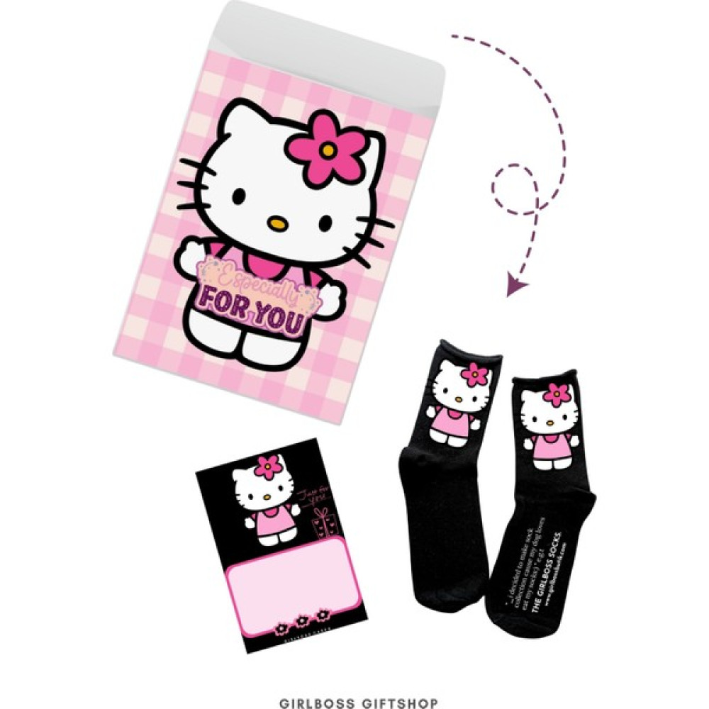 Girlboss Butik Girlboss gift box hello kitty içimden geldi hediye seti4 Altın, Takı & Aksesuar Fiyatı