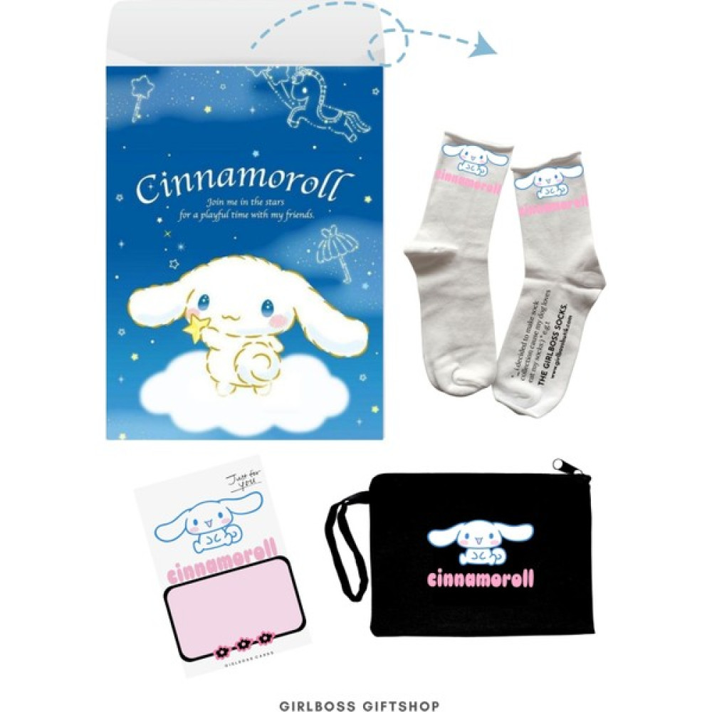 Girlboss Butik Girlboss Gift Box Sanrio Cinnamoroll Çantalı Hediye Seti7 Altın, Takı & Aksesuar Fiyatı