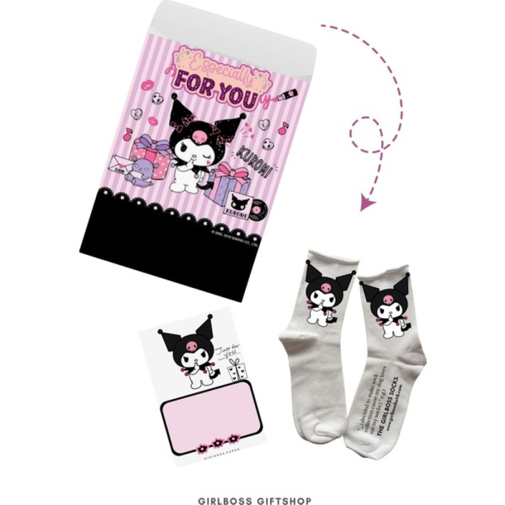 Girlboss Butik Girlboss gift box sanrio kuromi içimden geldi hediye seti7 Altın, Takı & Aksesuar Fiyatı