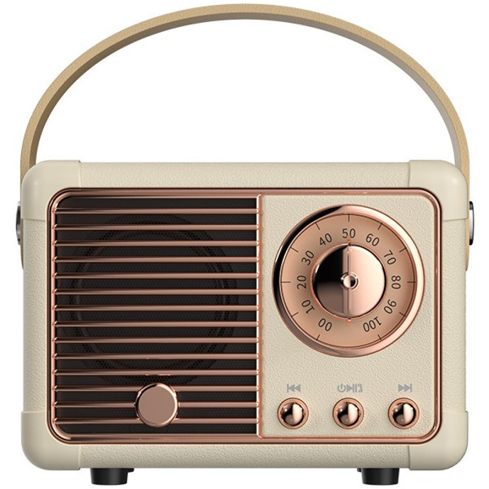 Girlhood And Boyhood Vintage HM11 Bluetooth Yaratıcı Küçük Stereo (Yurt Dışından) - Beyaz Oto Boyaları Fiyatı