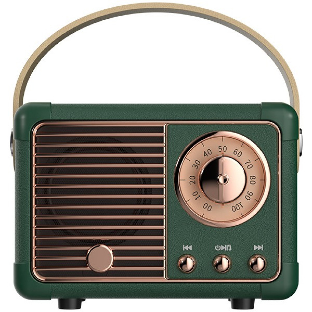 Girlhood And Boyhood Vintage HM11 Bluetooth Yaratıcı Küçük Stereo (Yurt Dışından) - Yeşil Oto Boyaları Fiyatı