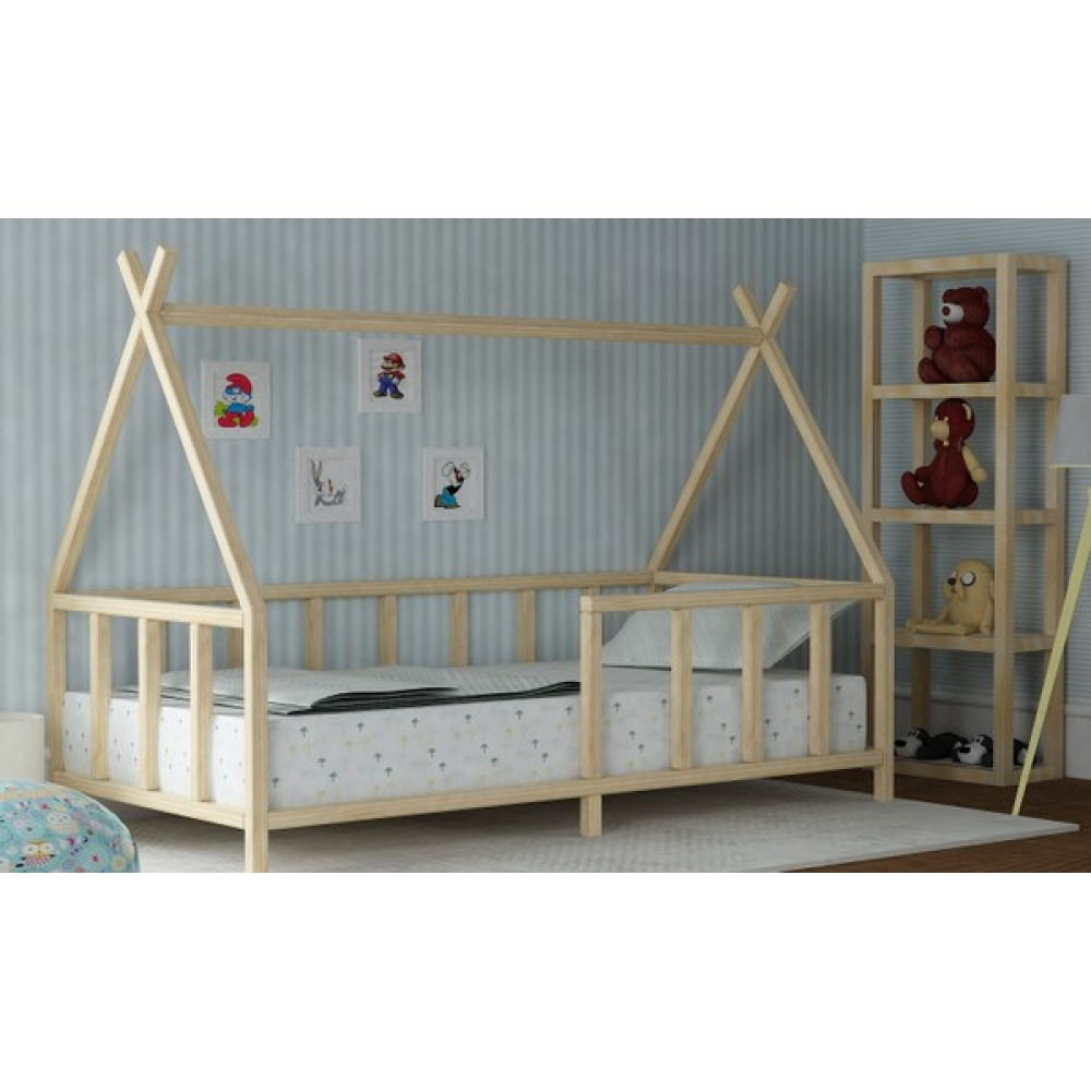 Givayo Wood's Çiğdem Montessori Yatak - 90 x 190 cm - Kahverengi Karyola Fiyatı
