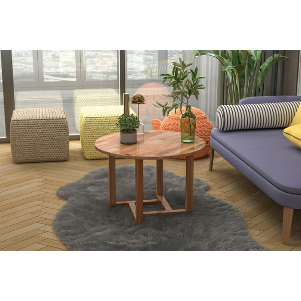 Givayo Wood's Flash Orta Sehpa 70 cm Ceviz - CEVİZ Orta Sehpa Fiyatı