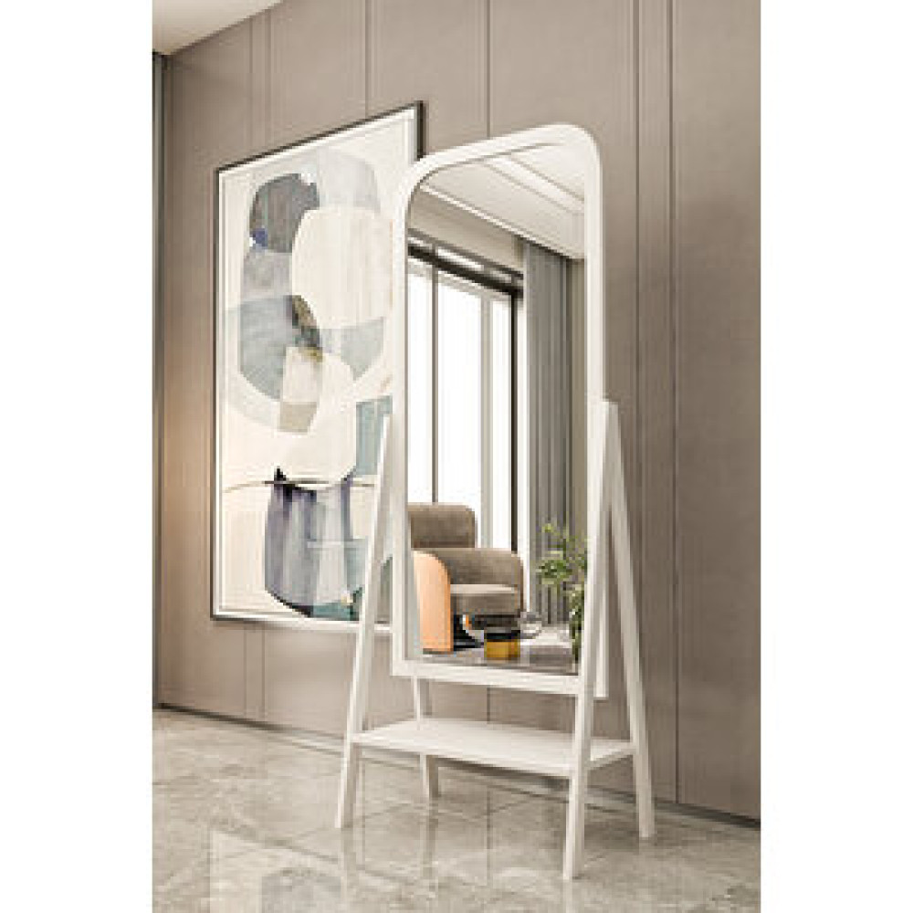 Givayo Wood’s Gi̇vayo Wood's Deluxe Beyaz Boy Aynasi 160x65 Beyaz Ayna Fiyatı