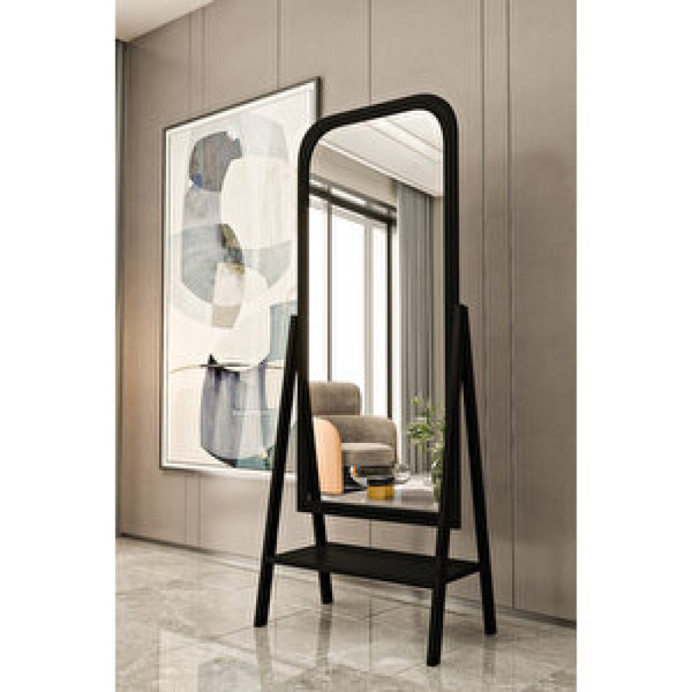 Givayo Wood’s Gi̇vayo Wood's Deluxe Si̇yah Boy Aynasi 160x65 Siyah Ayna Fiyatı