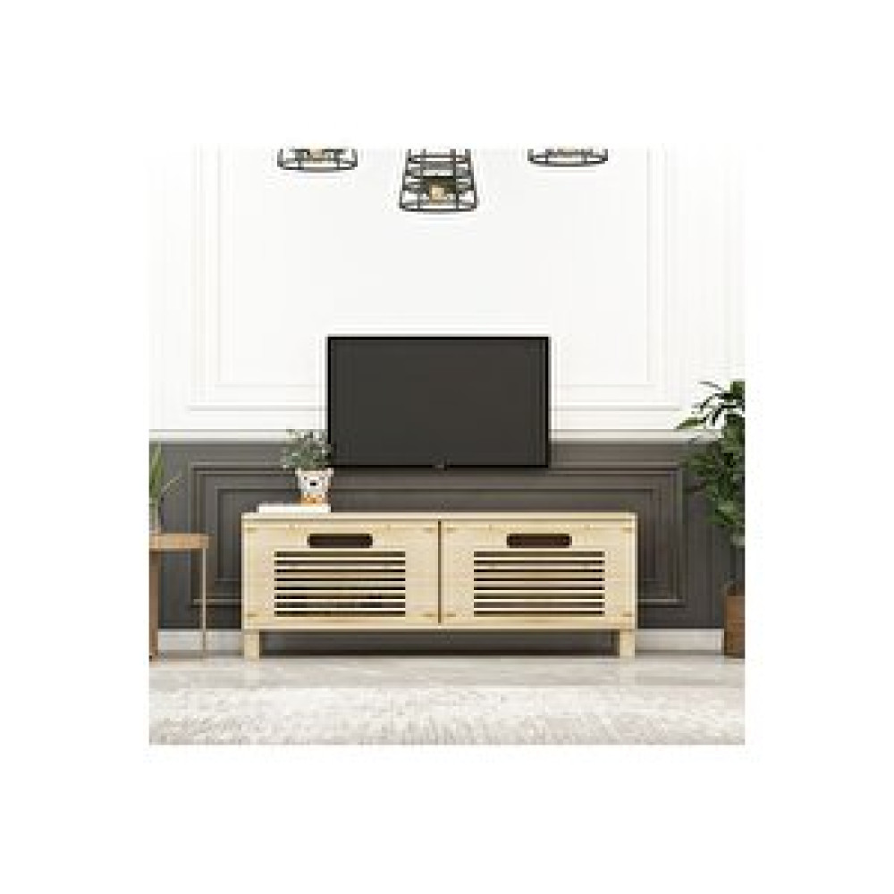 Givayo Wood’s Gi̇vayo Wood’s London Tv Üni̇tesi̇ Doğal Ahşap Tv Ünitesi / Sehpası Fiyatı