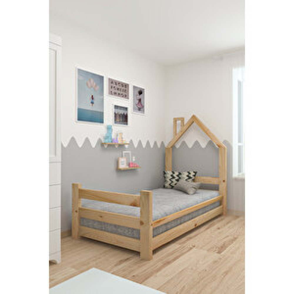 Givayo Wood’s Gi̇vayo Wood's Yuki̇ Montessori̇ Çam Yatak 90*190 Çam Bebek-Çocuk Odası Fiyatı