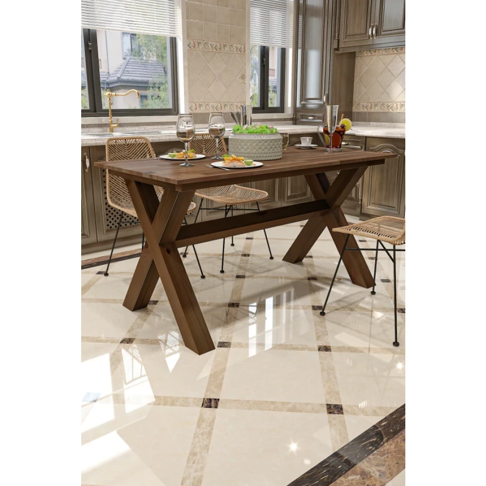 Gıvayo Wood'sgıvayo Woods Sofı Cevız Yemek Masası Yemek & Mutfak Masası Fiyatı