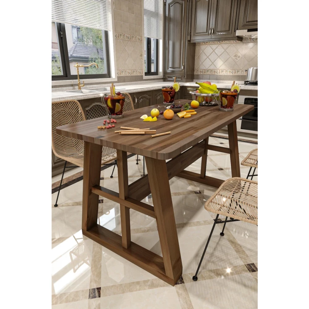 Gıvayo Wood'ssun Yemek Masası Cevız Yemek & Mutfak Masası Fiyatı