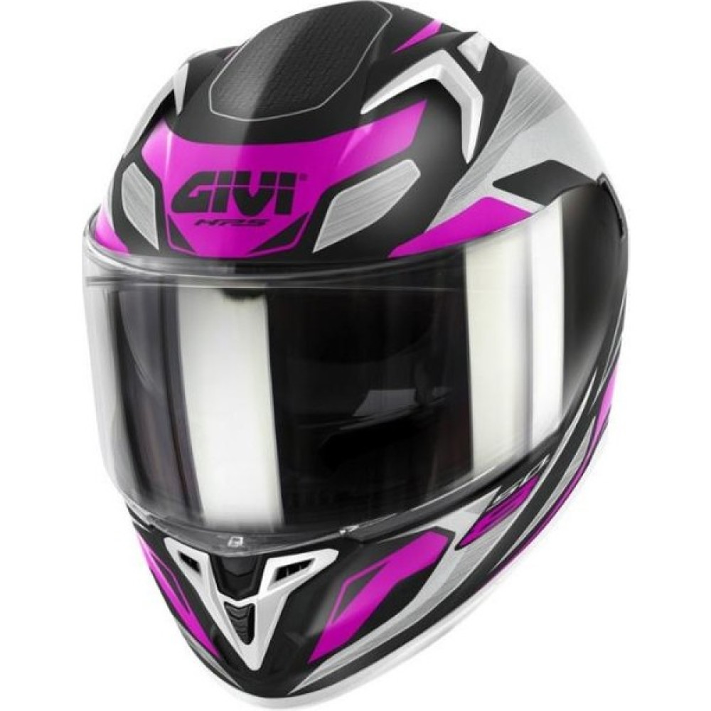 Givi Motosiklet Kaskı Givi 50.8 Brave Lady Mat Siyah Gri Pembe Kask - M Motorsiklet Kaskları Fiyatı