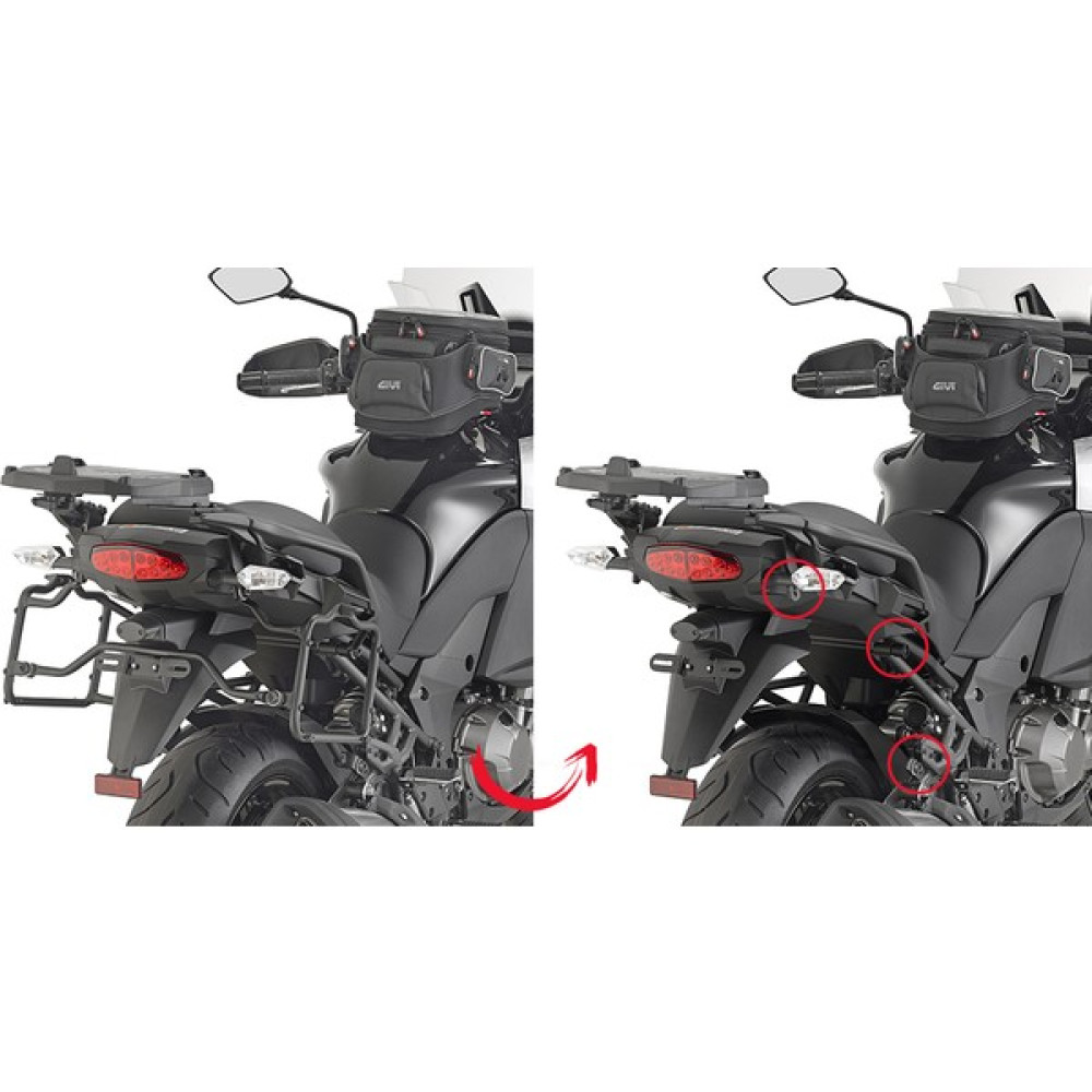 Gıvı Plr4113 Kawasakı Versys 1000 (15-17) Yan Çanta Taşıyıcı Motorsiklet Çantaları Fiyatı