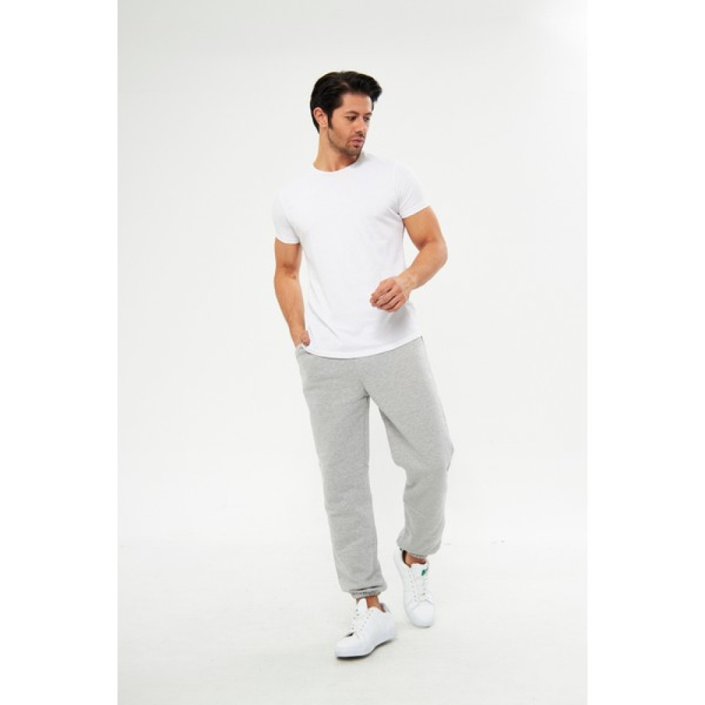 giyadda Unisex Gri Bol Kalıp İçi Puflu Kalın Jogger Eşofman Altı Giyim (Outdoor) Fiyatı