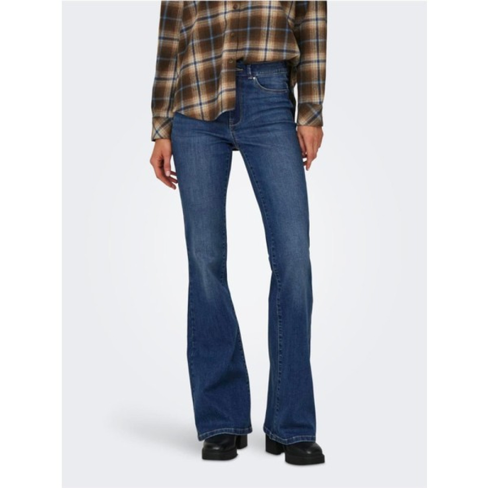 Giyinsen Only Onlrose Hw Retro Flared Dnm GUA192 Noos Kadın Jean Pantolon - 15318462 Bayan Jeans / Kot Pantolon Fiyatı