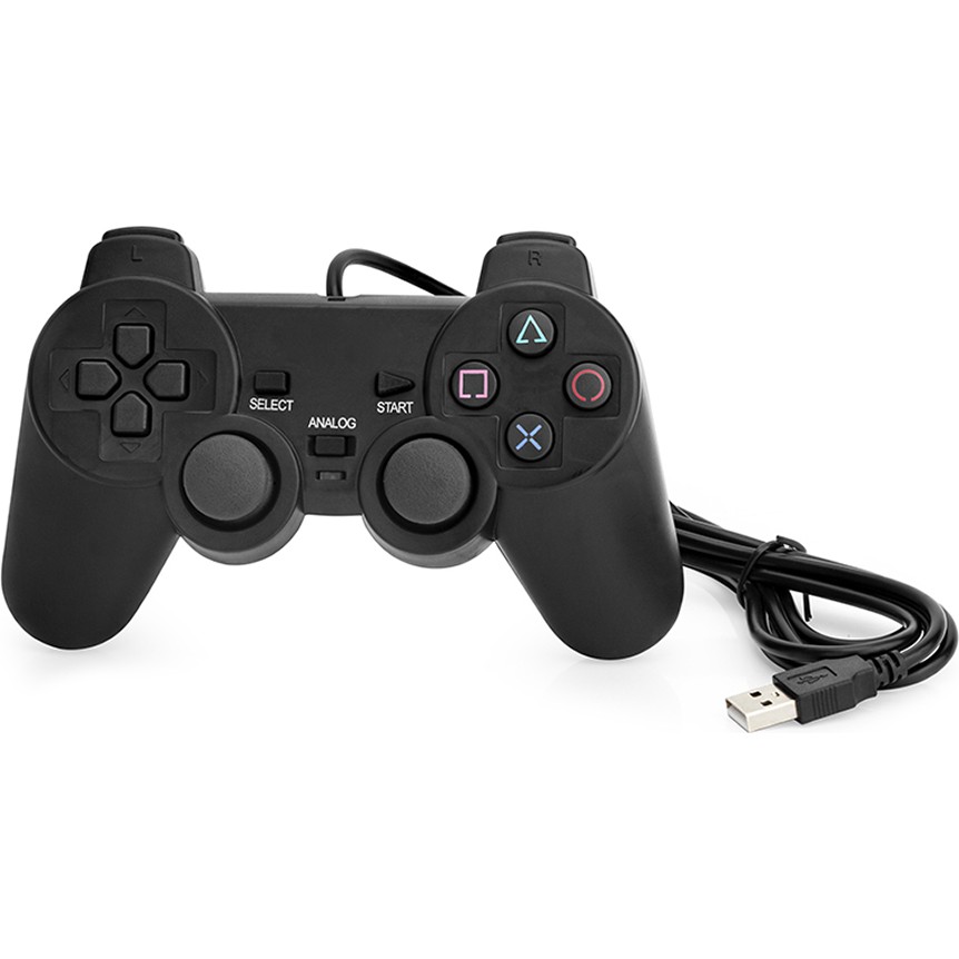 Giyitec Bilgisayar Pc USB Oyun Kolu Gamepad Analog Titreşimli Double Shock Xbox Oyun Kolu ve Aksesuarları Fiyatı