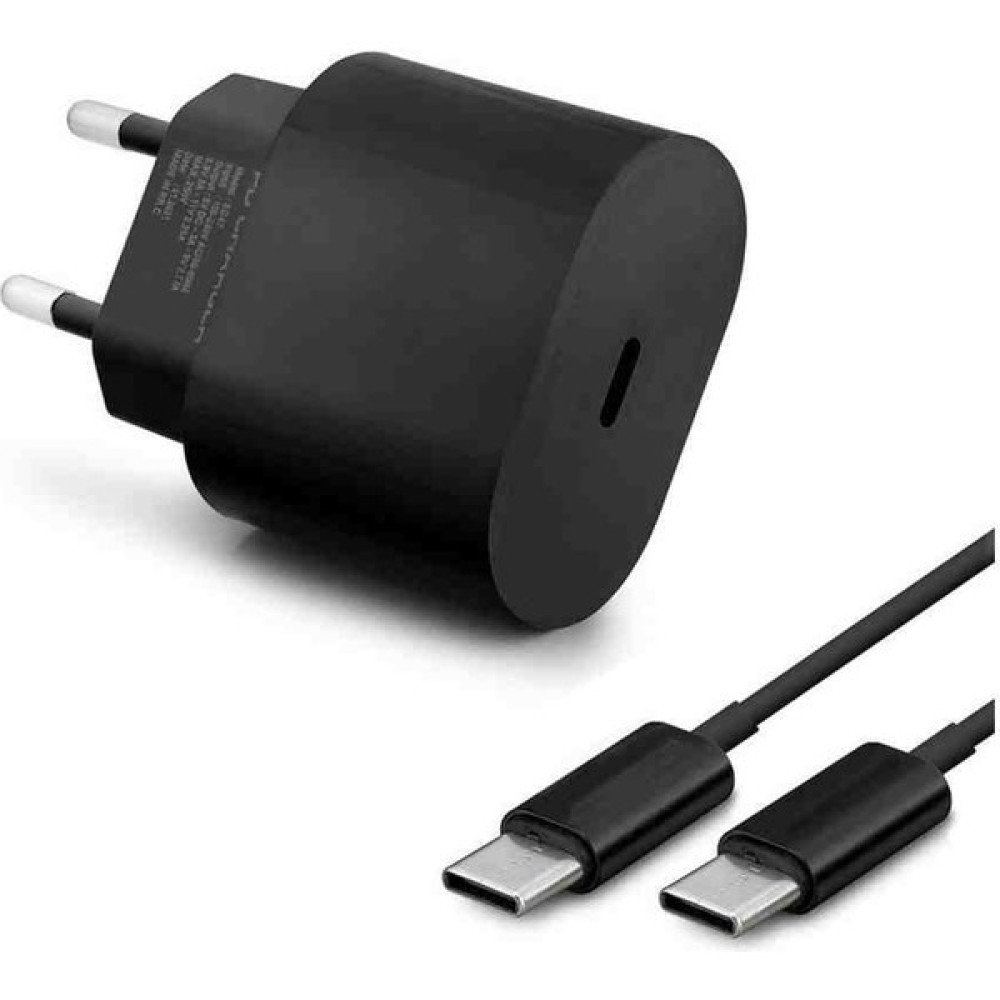 Giyitec Samsung Galaxy A34 5g Uyumlu Hızlı Şarj Cihazı Aleti Seti Type-C Kablo ve Adaptör 25W Pd Teknoloji Bilgisayar Çevirici ve Adaptörü Fiyatı