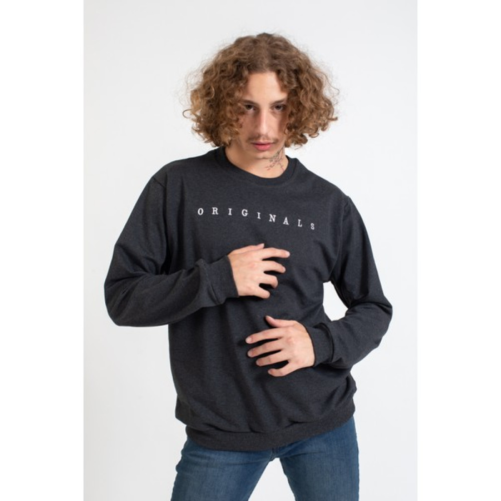 Giysa Antrasit Erkek Originals Sweatshirt Erkek Sweatshirt Fiyatı