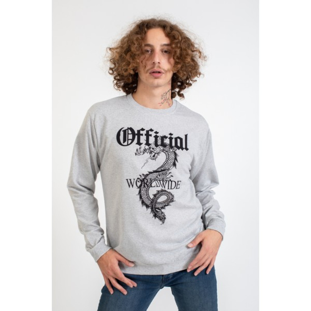 Giysa Gri Erkek Offical Sweatshirt Erkek Sweatshirt Fiyatı