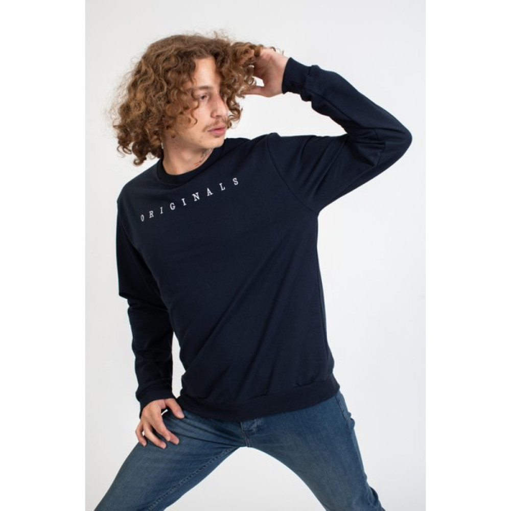 Giysa Lacivert Erkek Originals Sweatshirt Erkek Sweatshirt Fiyatı