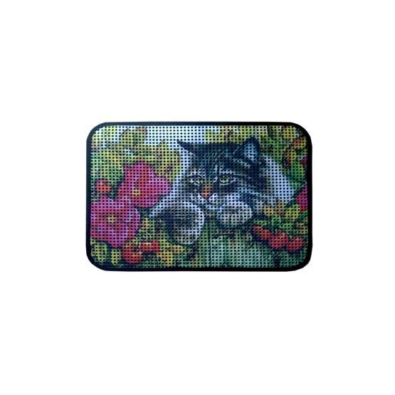 Giz Home Çiçekli Kedi Catsline Kedi Paspası