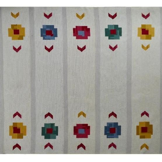 Giz Home Ml13 160x230 cm Kırmızı Etnik Desen Molly Çift Taraflı Kilim