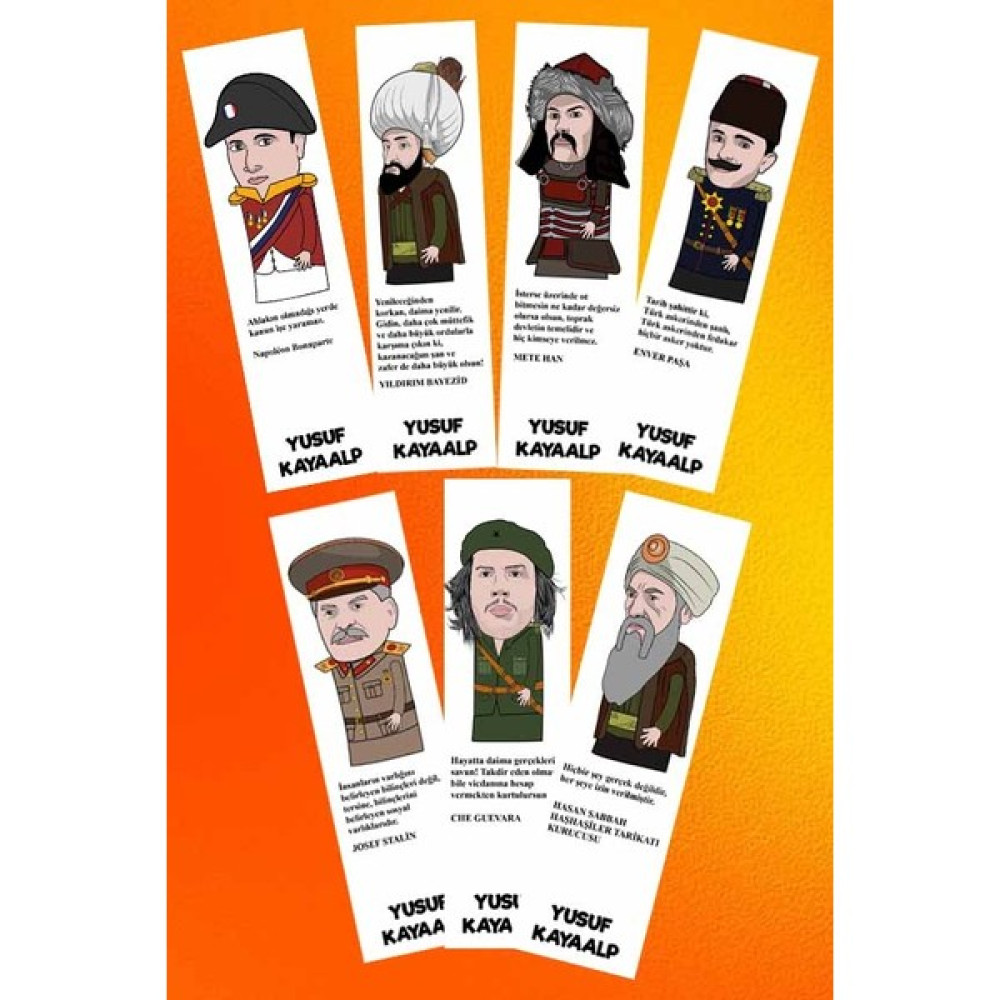 Giz Kitap Yusuf Kayaalp 7'li Ayraç Seti Defter & Kağıt Ürünleri Fiyatı