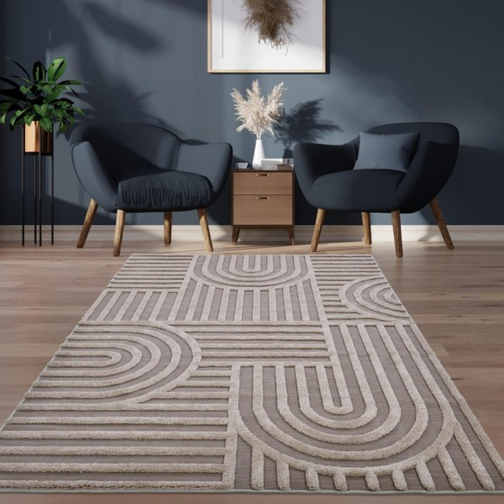 Giza Home Madu Vizon Yumuşak Peluş Shaggy Çocuk Odası Oturma Odası Salon Mutfak Halısı 1316O_RP55 80 x 150 cm Salon Halısı Fiyatı