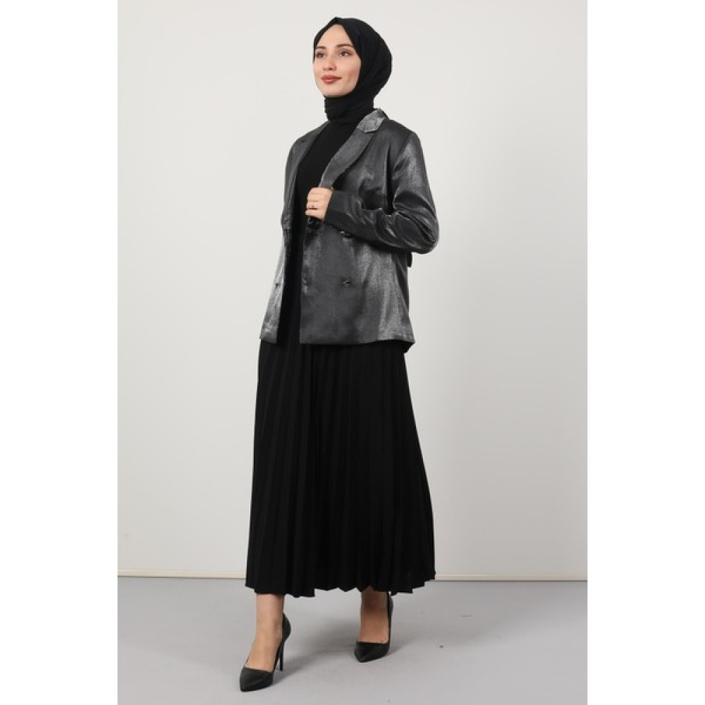 Giza Store Pileli Etek Siyah Etek Fiyatı