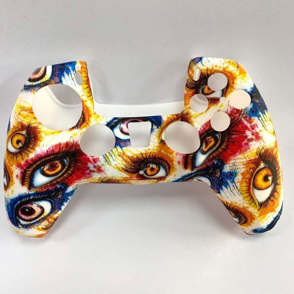 Gizala Ps5 Dualsense Silikon Kılıf Desenli Eye Colored PlayStation 5 PS5 Oyunları Fiyatı