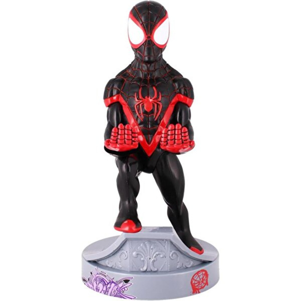Gizala Spider Man Miles Morales Dualsense Dualshock Telefon Uyumlu Cable Guys Lisanslı Orijinal Oyun Kolu-Kablo Tutucu Aksiyon Figürleri Fiyatı