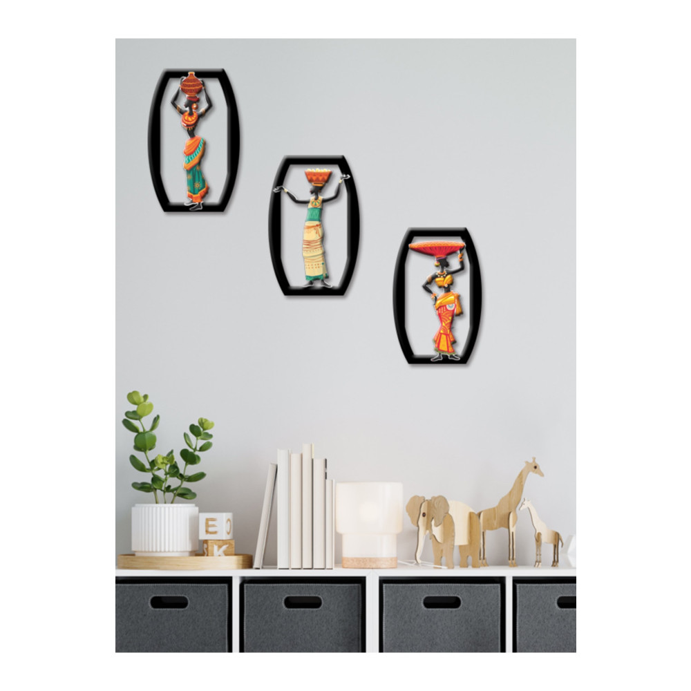 GİZEM SHOP Etnik Kıyafetli Afrikalı Kadınlar Uv Baskı Duvar Dekorasyonu 30 x 69 Beden Tablo & Poster Fiyatı