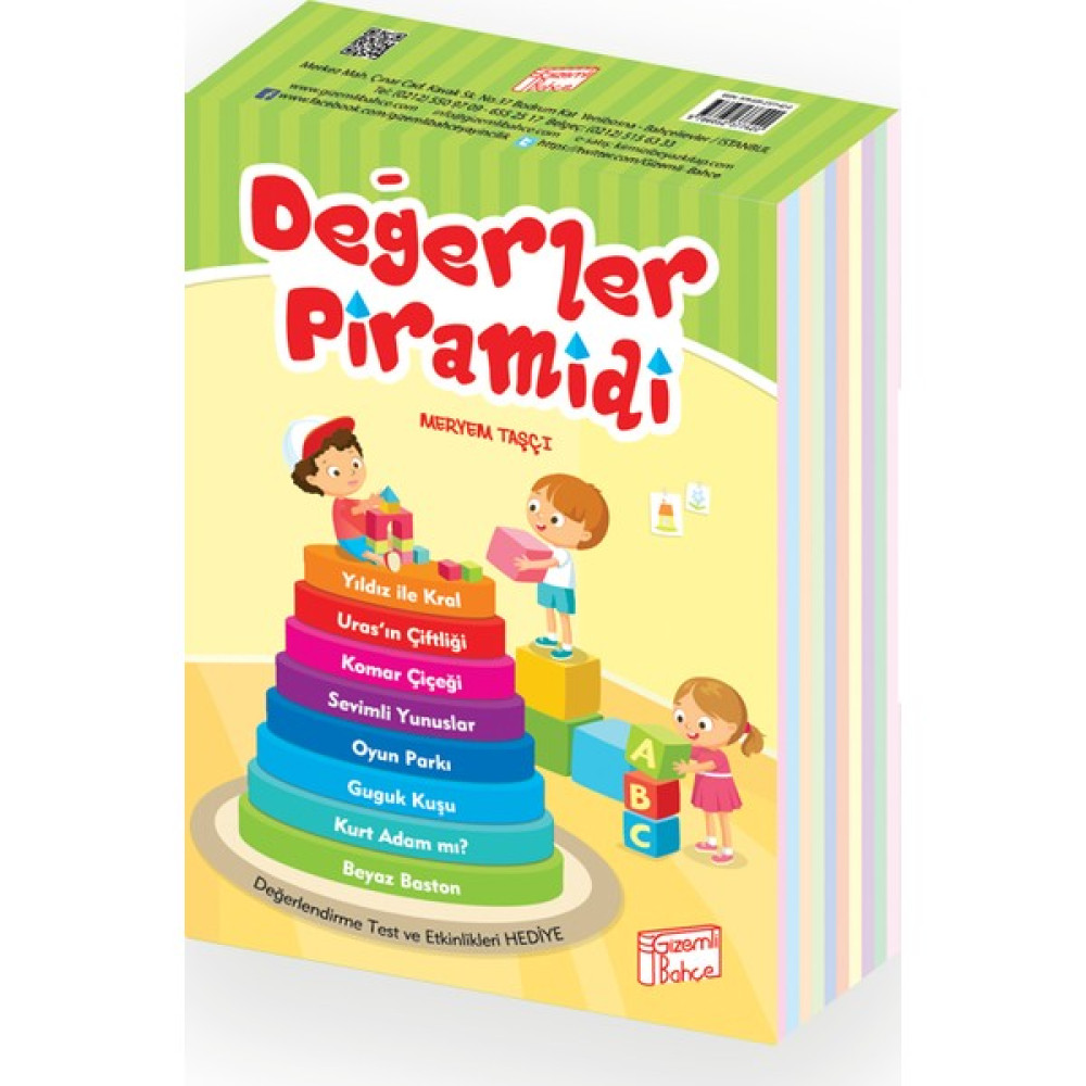 Gizemli Bahçe 2. Sınıflar İçin Değerler Piramidi 8 Kitap Çocuk Öykü Fiyatı