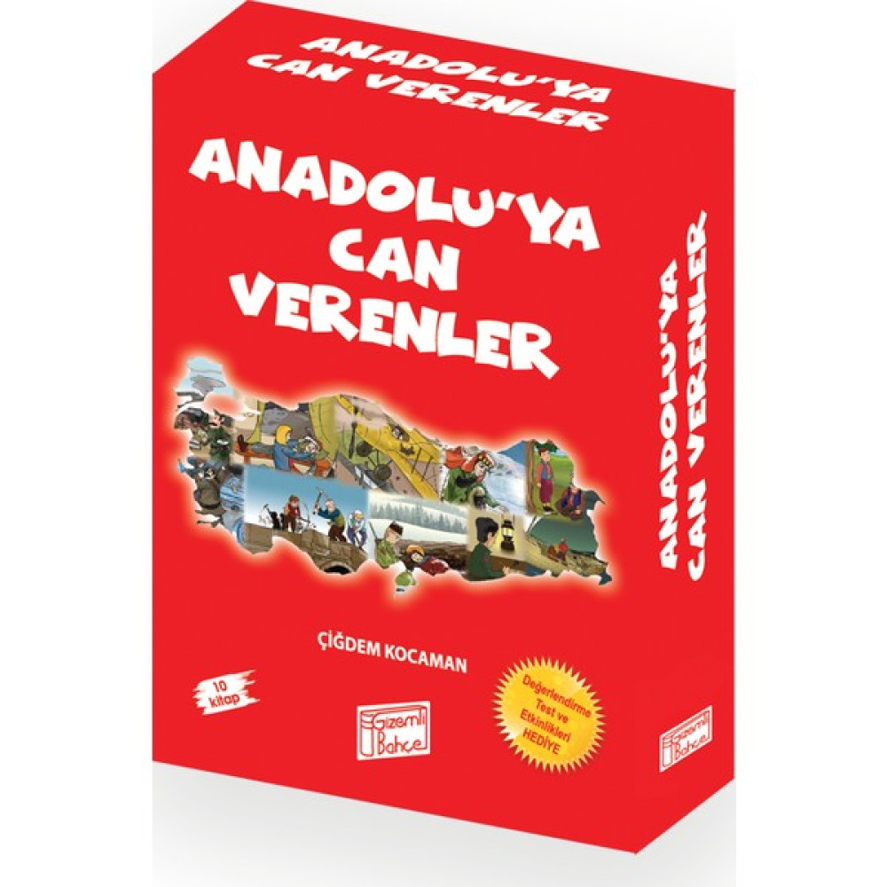 Gizemli Bahçe 3. Sınıflar Anadoluya Can Verenler 10 Kitap Çocuk Öykü Fiyatı