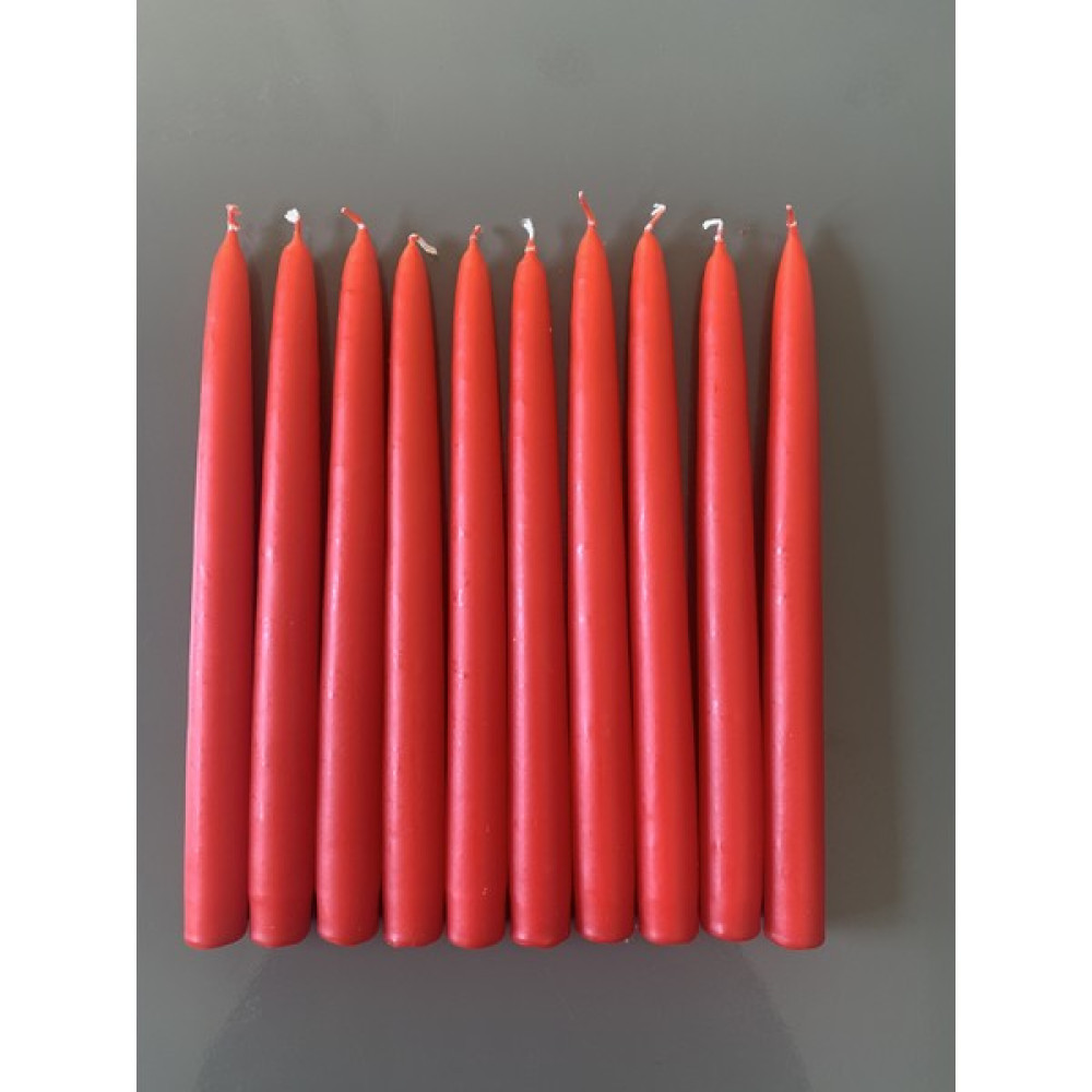 Gizemli Home 10 Lu Set Kırmızı Şamdan Mumu - 10 Adet Dekoratif Mum Fiyatı