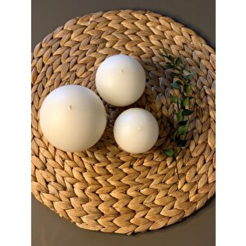 Gizemli Home 3 Lü Set Top Mum Krem Dekoratif Mum Fiyatı
